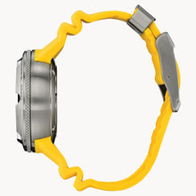 Citizen BJ8058-06L Promaster Dive Ecozilla Blue Dial Yellow Band // Pre-Owned