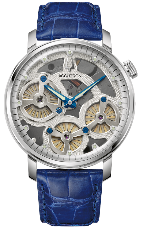 Accutron 26A209 Electrostatic Spaceview Evolution Blue