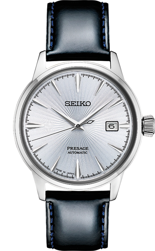 Seiko Presage SRPB43 Cocktail Time Blue Sunray Dial