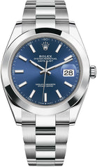 Rolex 126300 Datejust Oyster Perpetual Blue Dial // Pre-Owned