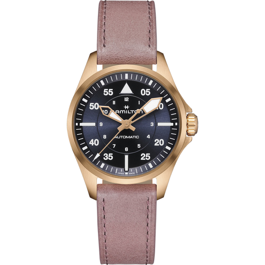 Hamilton H76245840 Khaki Aviation Pilot Auto 36mm Blue Dial Ladies
