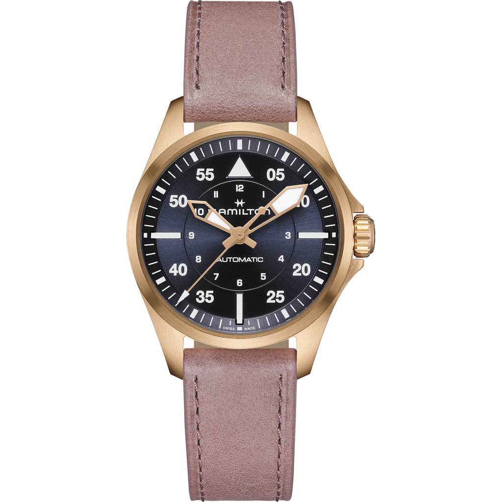 Hamilton H76245840 Khaki Aviation Pilot Auto 36mm Blue Dial Ladies