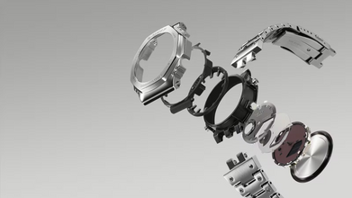 G-Shock GMB2100SD-1C Full Metal Octagon Origin Colors Ana-Digi