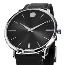 Movado 0607086 Ultra Slim Black Dial // Pre-Owned