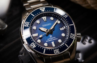 Seiko Prospex SPB321 Sumo Ceramic Bezel Blue Dial