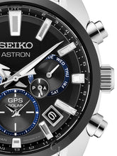 Seiko Astron SSH053 GPS Solar Black Dial