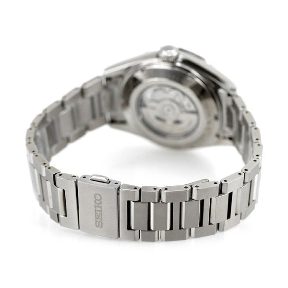 Seiko Presage SARF011 Ocean Traveler Titanium Automatic GMT Blue