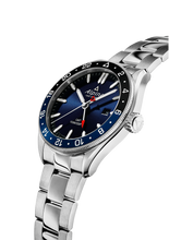 Alpina AL-247NB4E6B Alpiner Quartz GMT Navy Blue on Bracelet