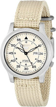 Seiko 5 Sports SNK803 Beige Automatic Canvas Strap // Pre-Owned