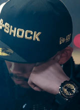 Casio G-Shock GM110NE-1A New Era Collaboration Gold Tone