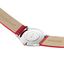 Mondaine A400.30351.11SBP Simply Elegant 36mm Red Leather Quartz