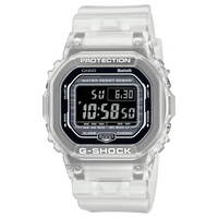 G-Shock DWB5600G-7 Digital Toughness Bluetooth Translucent White