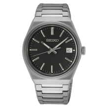 Seiko Essentials SUR557 Quartz Black Dial 38mm