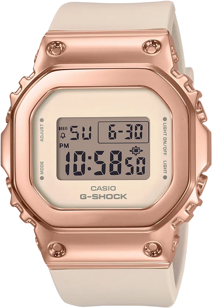 Casio G-Shock GMS5600PG-4 Compact Active Ladies Square Design Pink Band