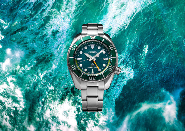 Seiko Prospex SFK003 Sea Sumo Solar GMT Green – Arizona Fine Time