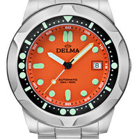 Delma 41701.744.6.158 Quattro Orange Dial Limited Edition Automatic