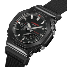 G-Shock GM2100CB-1A Metal Clad Black Red Accents