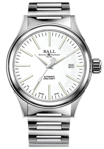 Ball NM2098C-S20J-WH Fireman Enterprise Auto White Dial