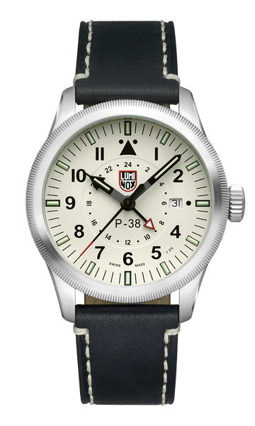 Luminox XA.9527 P-38 Lightning 42mm Pilot Watch GMT