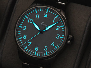 Laco 862158.MB Pilot Watches Basic Augsburg Grau 42mm Bracelet