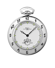 Ball PW1098E-WH Trainmaster Secometer Pocket Watch