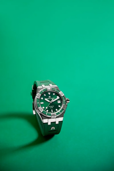 Maurice Lacroix AI6057-SSL5F-630-D Aikon Venturer 38mm Green Dial