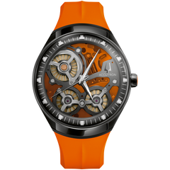 Accutron 28A205 DNA Casino Electrostatic Las Vegas Orange