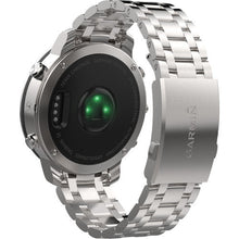 Garmin Fenix Chronos GPS Watch With Brushed Stainless Steel Band