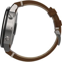 Garmin Fenix Chronos GPS Watch With Leather Band