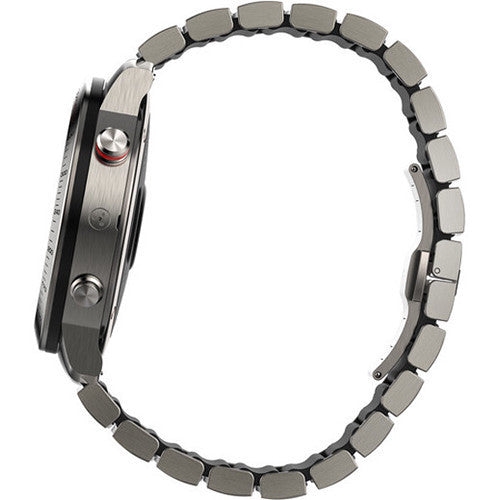 Garmin Fenix Chronos GPS Watch With Titanium Hybrid Band