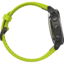 Garmin Fenix 5 GPS Watch Slate Grey With Amp Yellow Band
