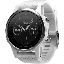 Garmin fenix 5S Multi-Sport Training GPS Watch (White, Carrara White Band) 