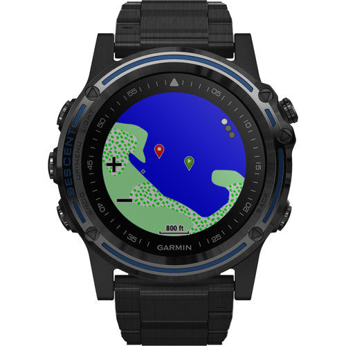 Garmin Descent Mk1 GPS Dive Watch Gray Sapphire with DLC Titanium Band