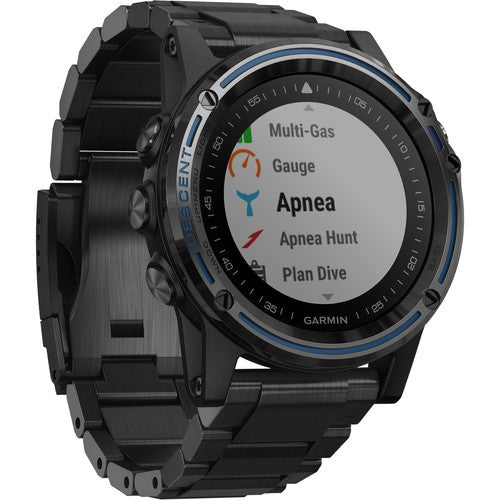 Garmin Descent Mk1 GPS Dive Watch Gray Sapphire with DLC Titanium Band