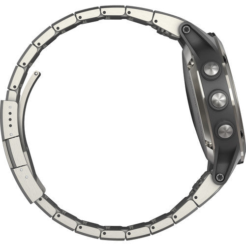 Garmin Quatix 5 GPS Watch Stainless Steel Sapphire with Metal Band