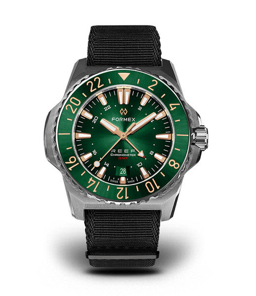 Formex 2202.1.5388.820 Reef GMT Automatic Chronometer 300m Green Rose