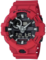 Casio G-Shock GA700-4A Analog-Digital Red