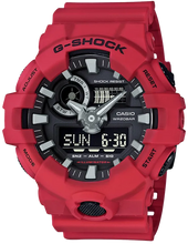 Casio G-Shock GA700-4A Analog-Digital Red