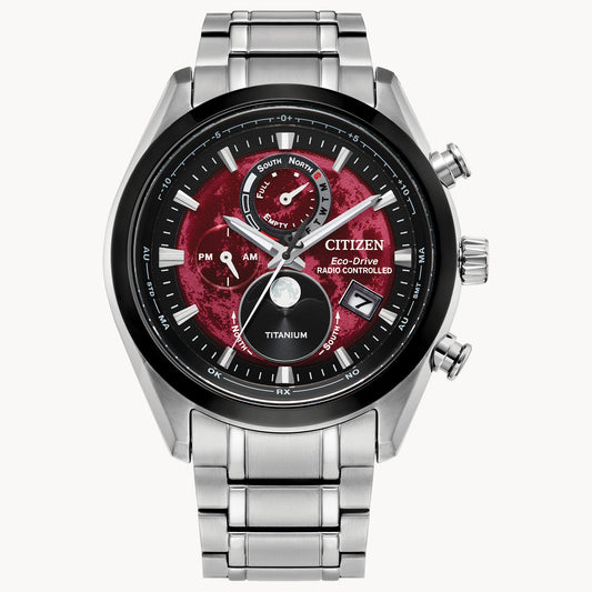 Citizen BY1018-55X Tsuki-yomi A-T Super Titanium Blood Moon