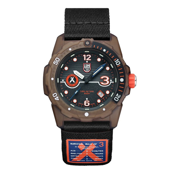 Luminox XB.3721.ECO Bear Grylls Rule of 3 #tide Upcycled Materials