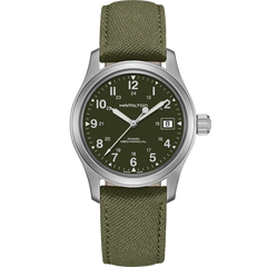 Hamilton H69439363 Khaki Field Officer Mechanical Green