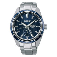 Seiko Presage SPB303 Sharp Edge GMT Limited Edition Blue
