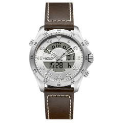 Hamilton H64514551 Khaki Aviation Flight Timer Quartz 40mm