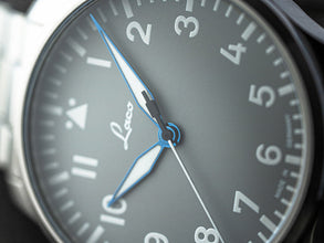 Laco 862158.MB Pilot Watches Basic Augsburg Grau 42mm Bracelet