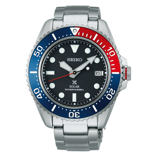 Seiko Prospex SNE591 Sea Series Solar Diver PADI Black Dial
