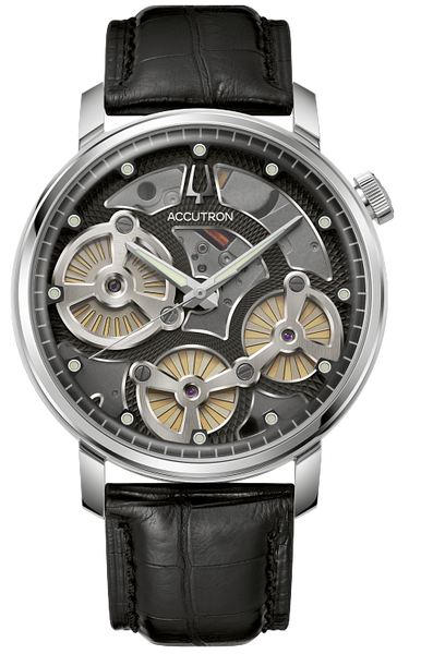 Accutron 26A210 Electrostatic Spaceview Evolution Black