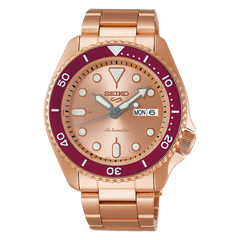 Seiko 5 Sports SRPK08 55th Anniversary Customize Rose Gold