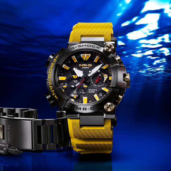 ‼️もえやん‼️新品品G-SHOCK イエロー 腕時計 FROGMAN 99 G-Shock MRGBF1000E-1A9 Limited Edition MR-G Frogman Yellow