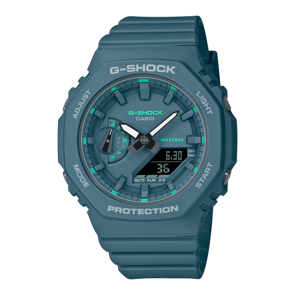 G-Shock GMAS2100GA3A Ana-Digi Casioak Turquoise – Arizona Fine Time