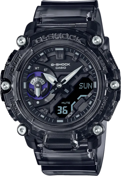G-Shock GA2200SKL-8A Vibrant Surge Black Sporty Ana-Digi
